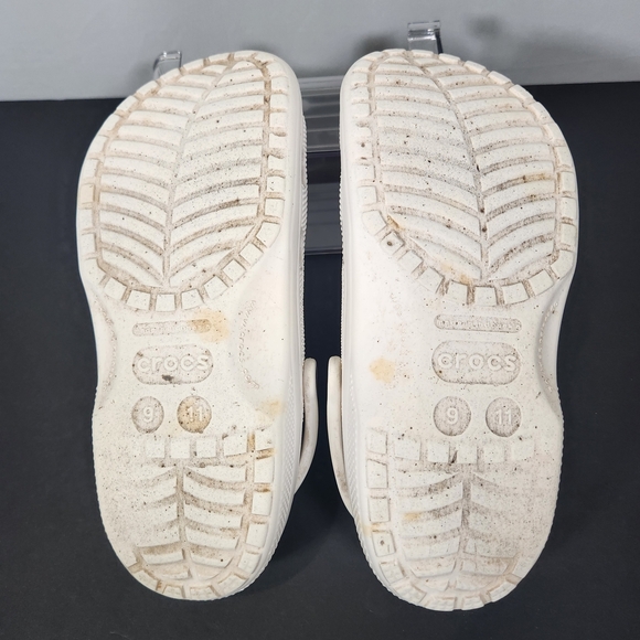 CROCS White Winter Rain Boots with Perforated Design - Picture 9 of 9